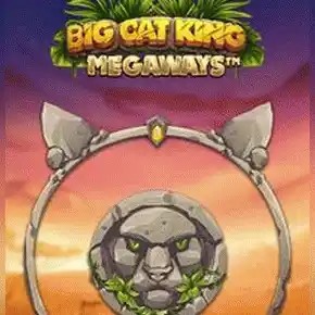 Big Cat King Megaways slot visual from Blueprint Gaming available on dazardbetcasino.pt