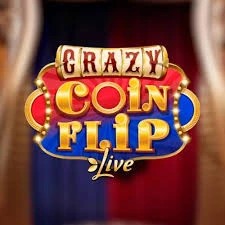 Crazy Coin Flip game by Evolution – logo hosted on DazardBet Casino