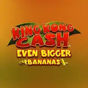 Megaways logo of King Kong Cash Even Bigger Bananas Megaways from Blueprint Gaming at DazardBet Casino